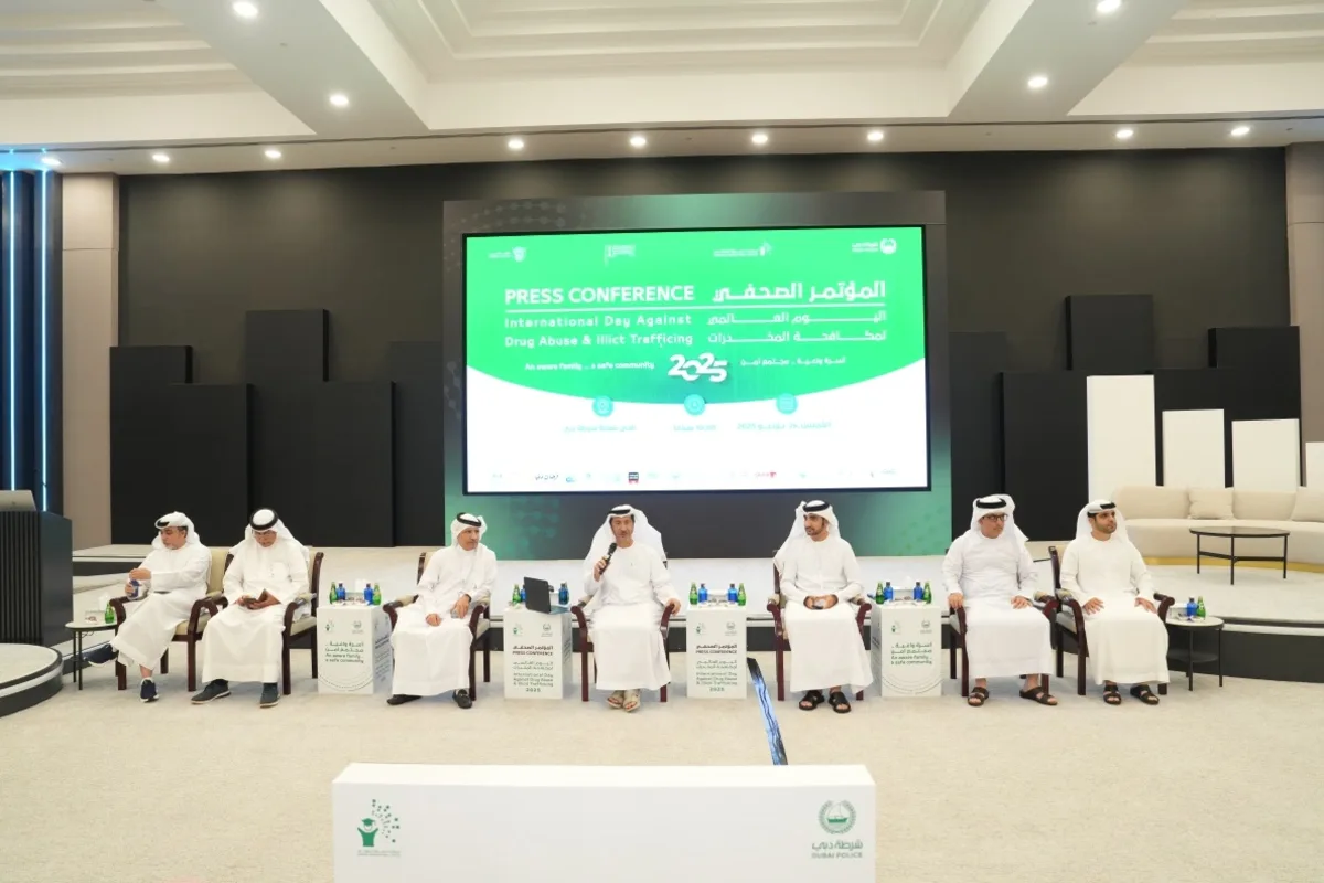 “أسرة واعية، مجتمع آمن”، في اليوم العالمي لمكافحة المخدرات في دبي