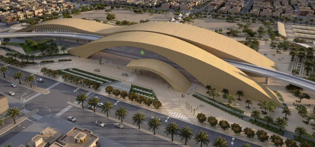 محطة مترو الرياض