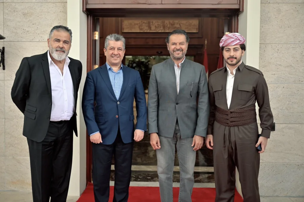 راغب علامة في كردستان ويزور رئيس حكومة الإقليم