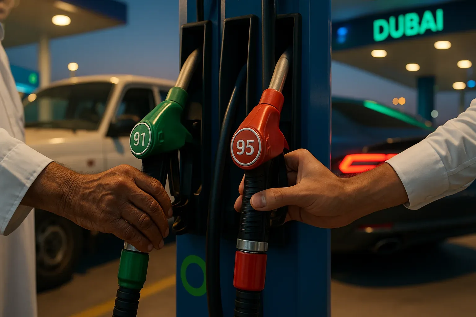 الفرق بين أنواع الوقود: بنزين 91 و95 والديزل 