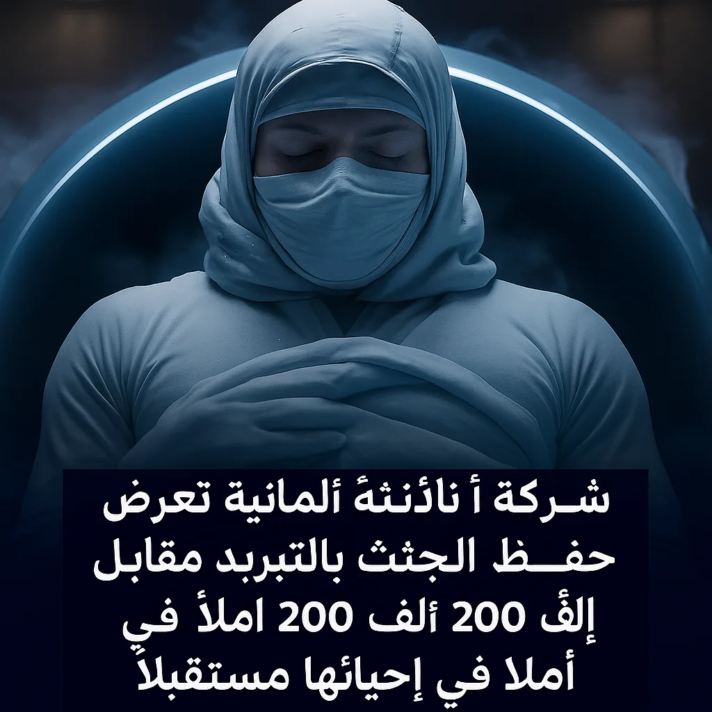 شركة ناشئة ألمانية تعرض حفظ الجثث بالتبريد مقابل 200 ألف دولار أملاً في إحيائها مستقبلاً