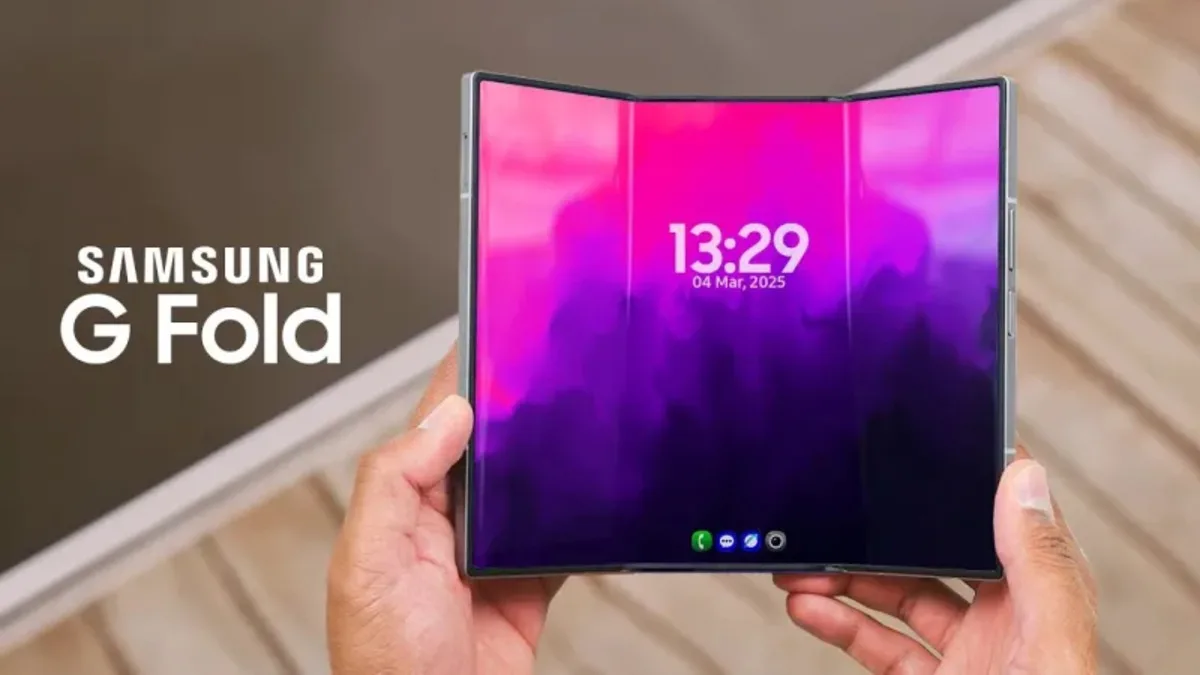 Galaxy G Fold القابل للطي ثلاثي المفاصل من سامسونج
