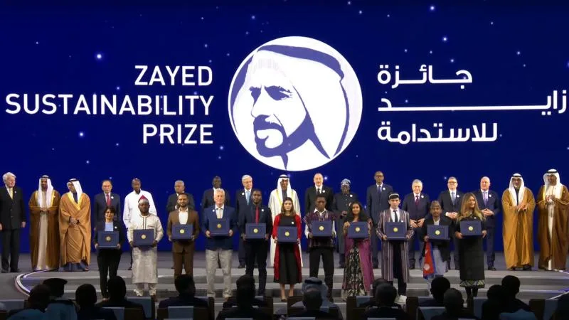 جائزة زايد للاستدامة تستقطب 7,761 طلب مشاركة بدورتها لعام 2026