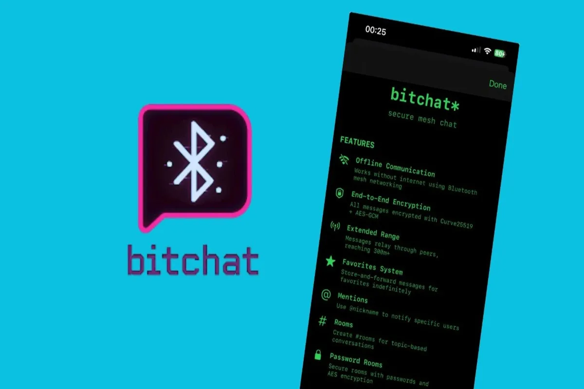 تطبيق Bitchat بدون إنترنت: تواصل عبر البلوتوث وال WiFi