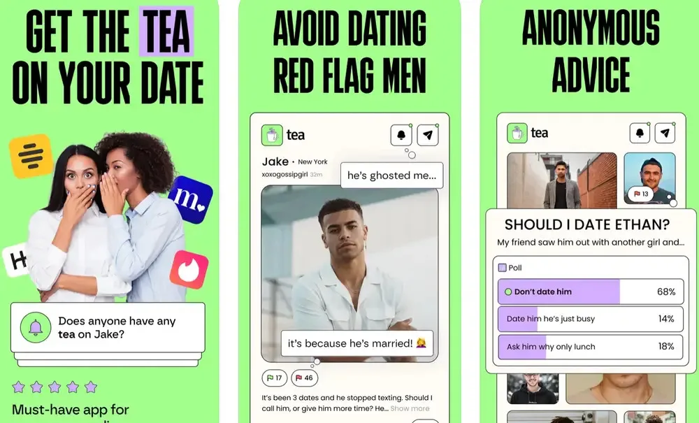 اختراق تطبيق المواعدة Tea يكشف 72 ألف صورة مجهولة