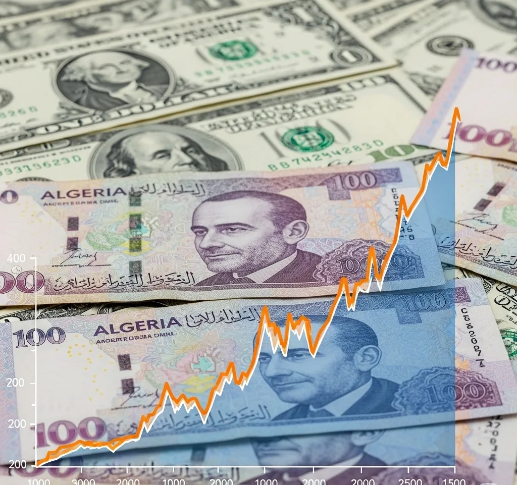 الدينار الجزائري يقفز: أقوى مستوى أمام الدولار في عامين، ما الأسباب والتداعيات؟