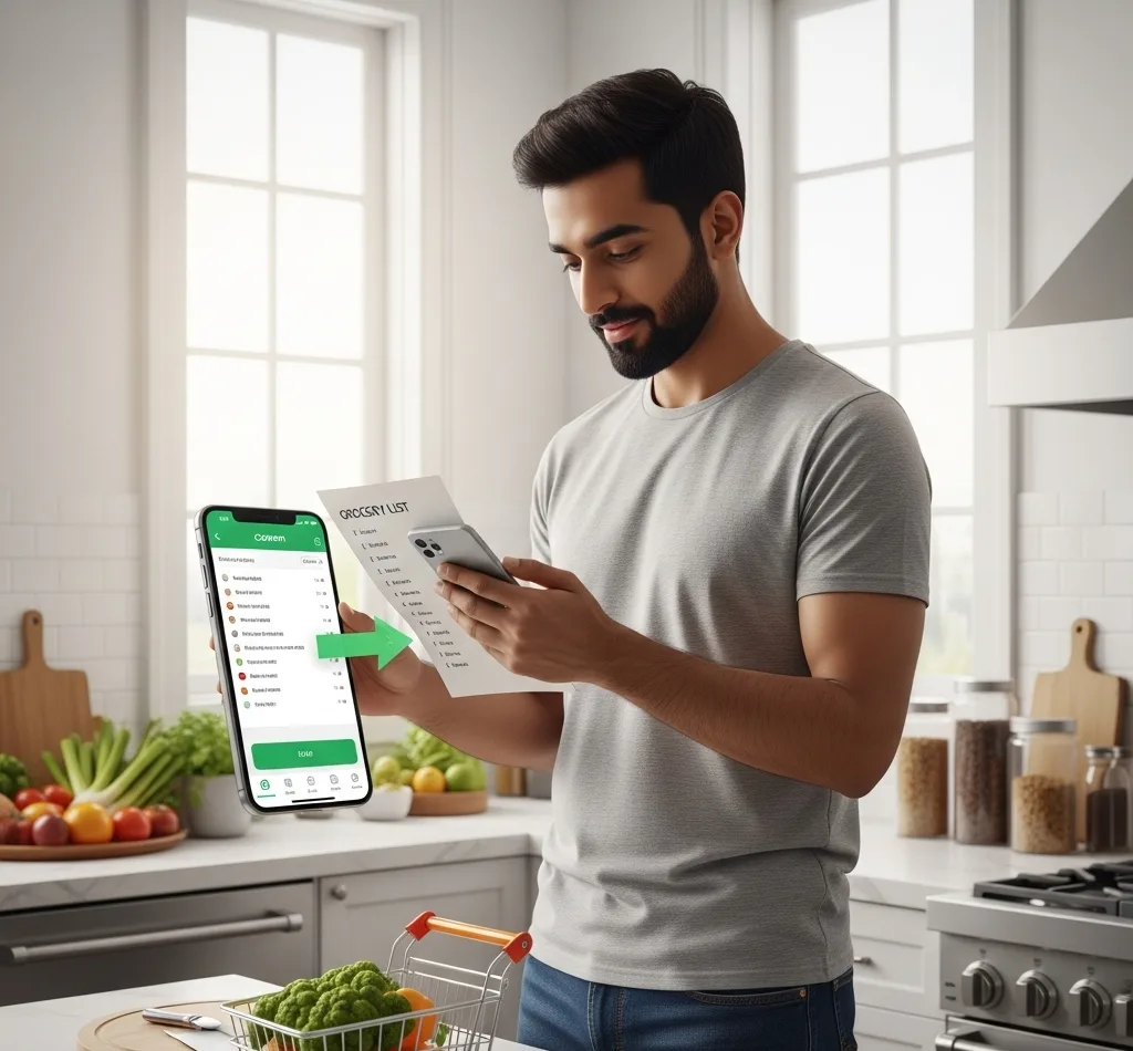 قائمة البقالة المدعومة بالذكاء الاصطناعي من Careem