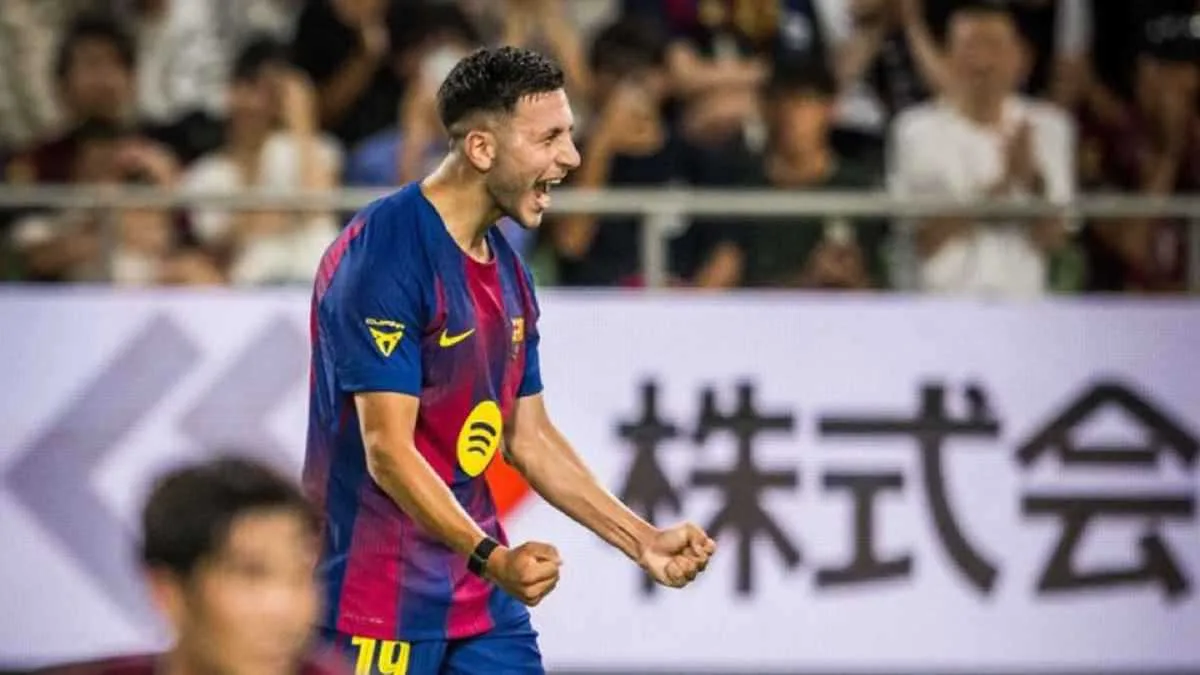 ظهور مميز للاعب السوري روني بردغجي مع برشلونة في اللقاء التحضيري الأول