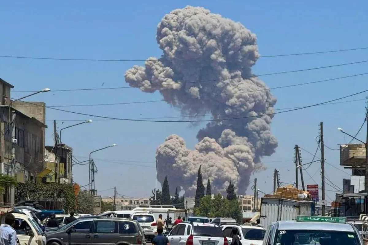 قتلى وجرحى في انفجار عنيف في مدينة إدلب السورية