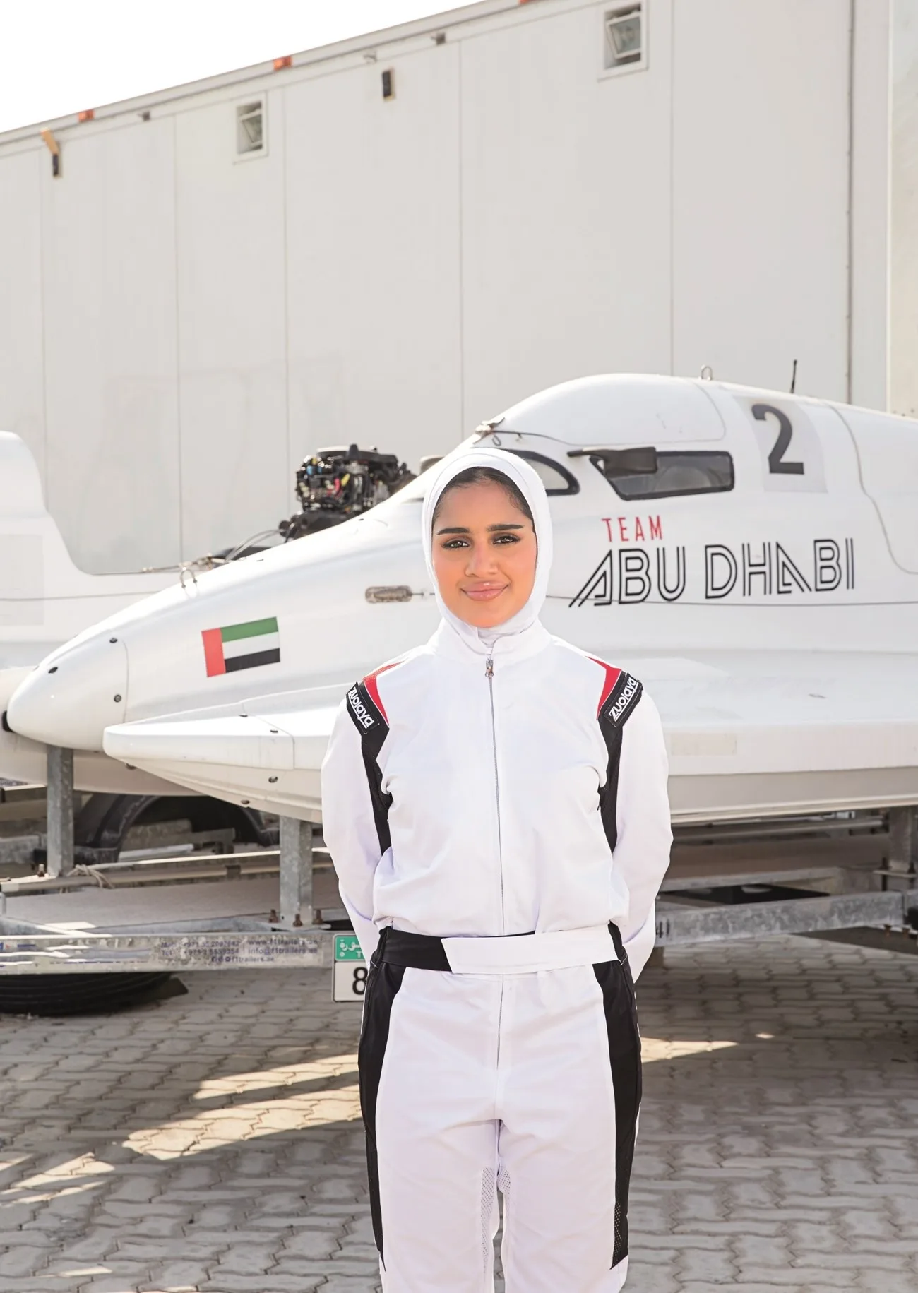 إنجاز إماراتي جديد.. علياء فيروز أول امرأة عربية في الفورمولا 4 المائية