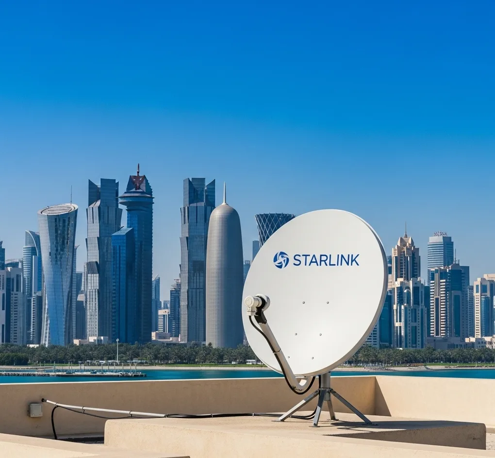 ستارلينك في قطر: خدمة الإنترنت الفضائي تبدأ رسمياً للمستخدمين الأفراد