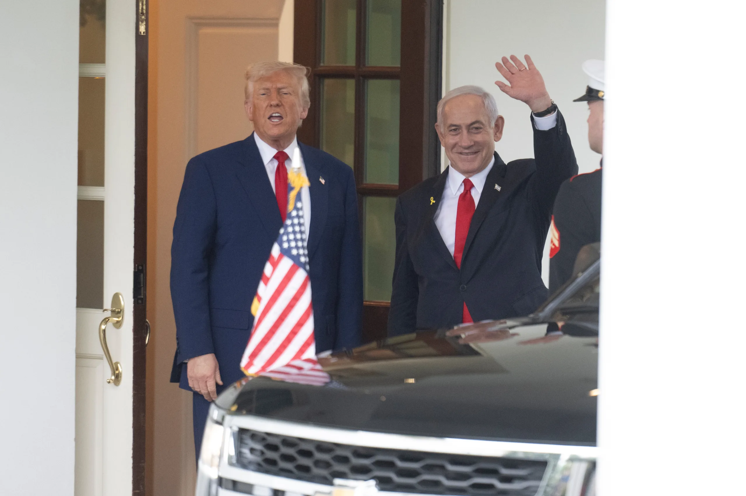 تحرير الرهائن، ووقف إطلاق النار، تتصدر مباحثات ترامب نتنياهو