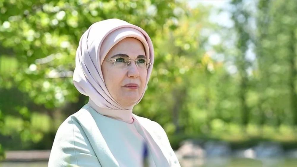 السيدة الأولى التركية أمينة أردوغان تناشد ميلانيا ترامب لأجل أطفال غزة