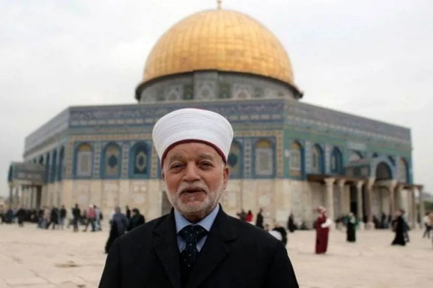 إبعاد مفتي القدس 6 أشهر عن المسجد الأقصى بأمر إسرائيلي