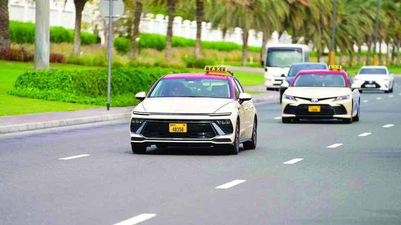 رحلات مركبات الأجرة في دبي تتجاوز 59 مليون رحلة بالنصف الأول من 2025