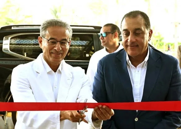 مدبولي والعبار يفتتحان فندق Palace Beach Resort Marassi في مراسي الساحل الشمالي