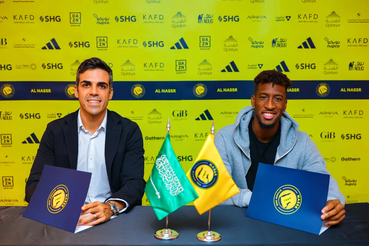 كم دفع النصر السعودي لحسم صفقة كومان؟