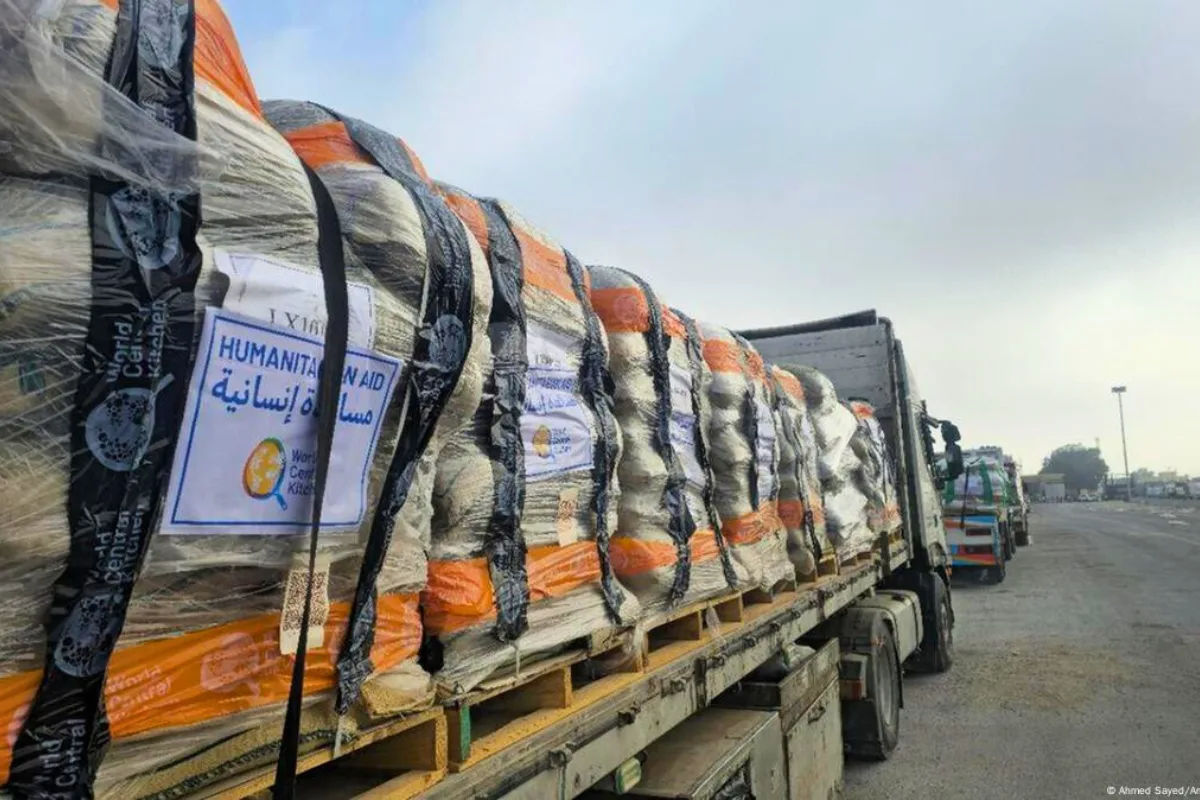 ألمانيا تبدأ إنزال المساعدات جواً لغزة