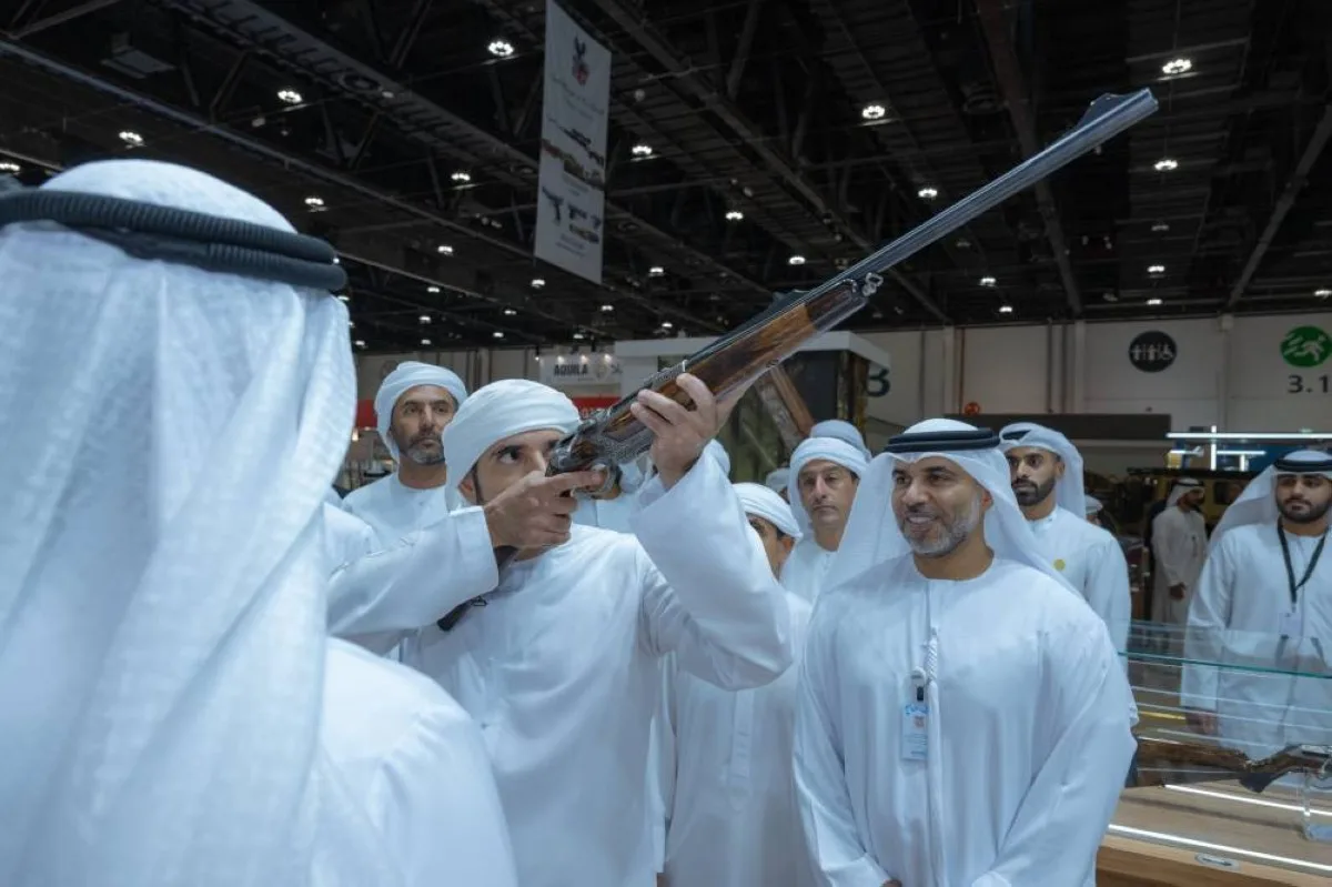 الشيخ حمدان بن محمد يزور معرض الصيد والفروسية 2025