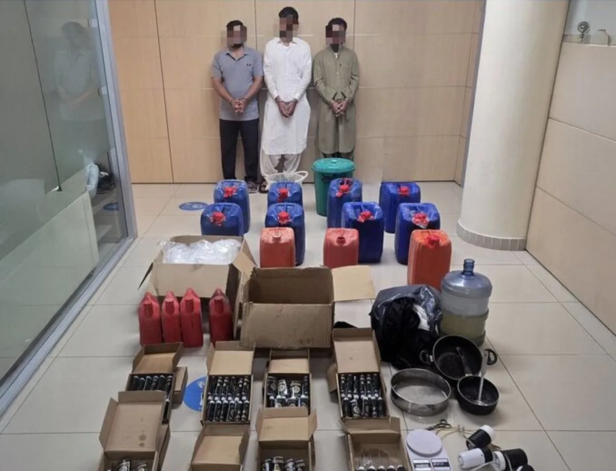 ضبطيات شرطة أبوظبي لمخدر الكريستال