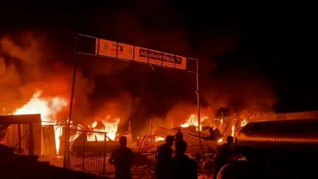 غزة: قصف خيام النازحين يودي بحياة 19 شخصاً