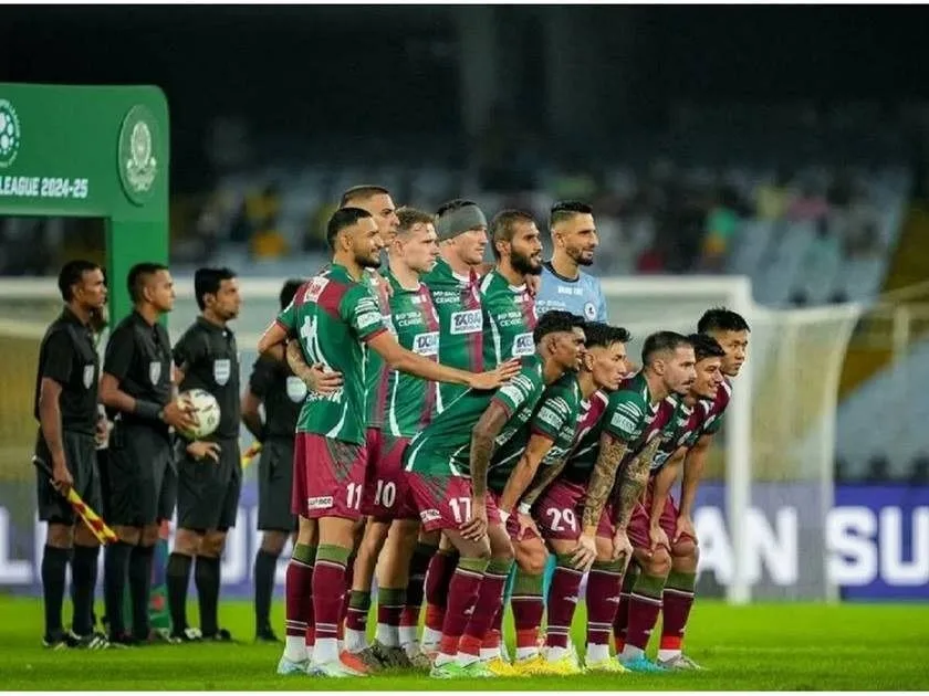 شعار نادي موهون الهندي ودوري أبطال آسيا