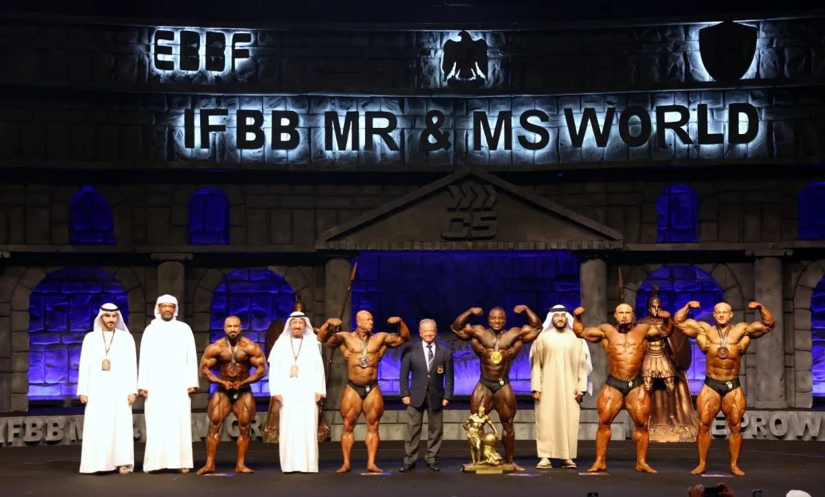 مونديال بناء الأجسام: النيجيري ديفيد بطلاً والإمارات تسيطر على الألقاب الفردية