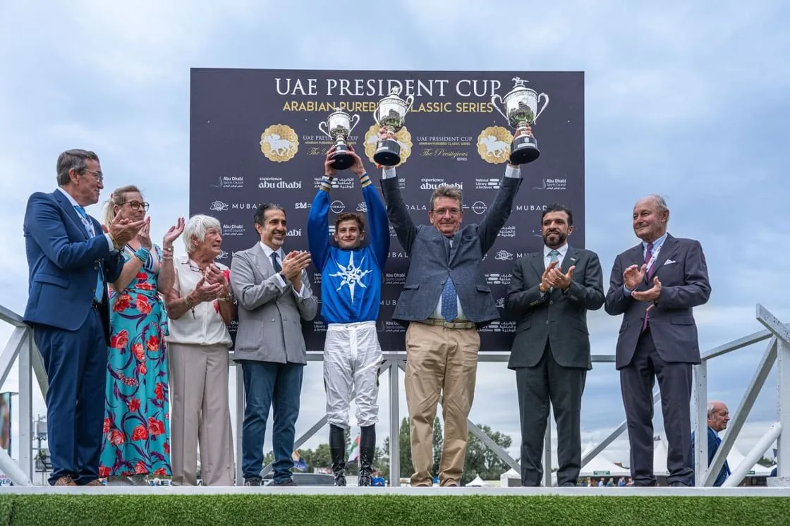 تتويج “الزير” بلقب كأس رئيس الدولة للخيول العربية في بلجيكا