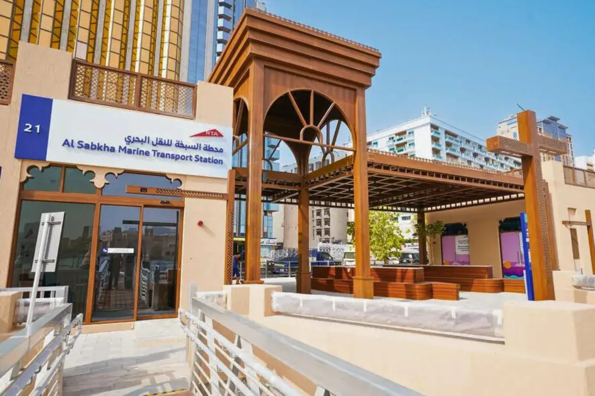 هيئة الطرق والمواصلات تكمل تطوير محطات خور دبي