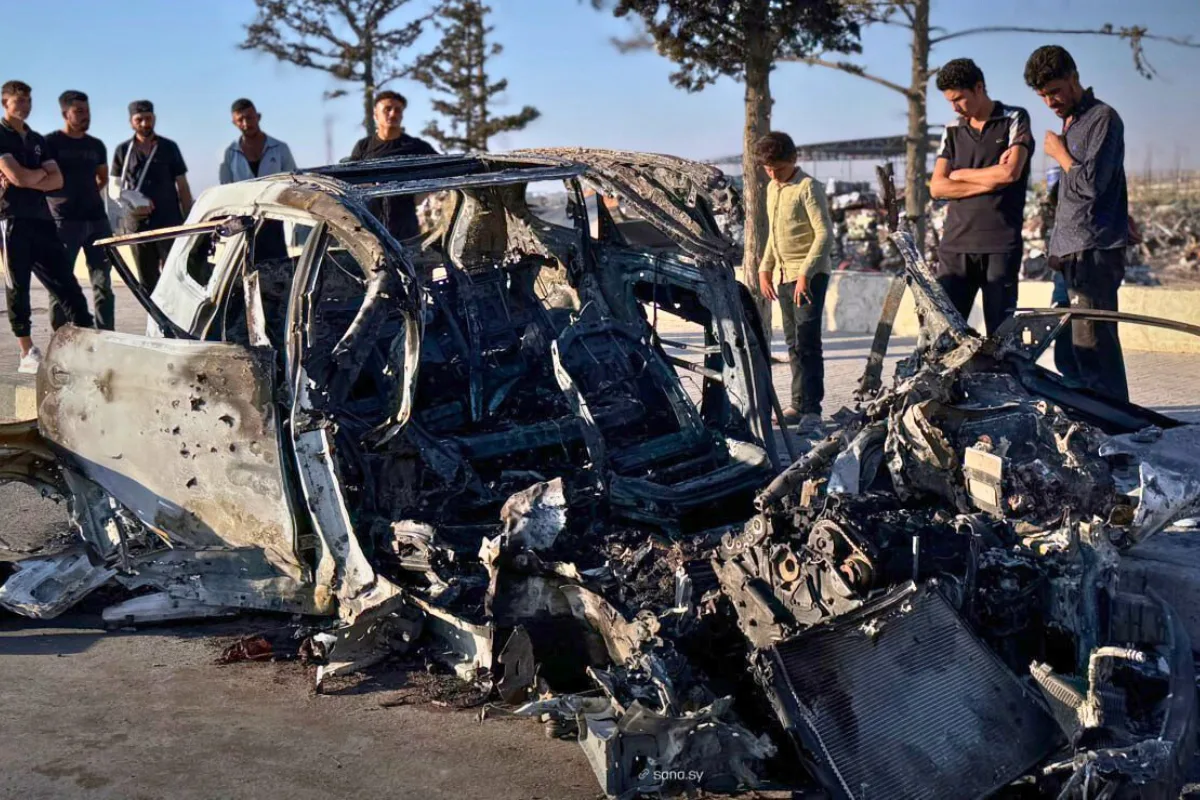سانا: طائرة مسيّرة استهدفت مركبة مدنية قرب مطار حلب