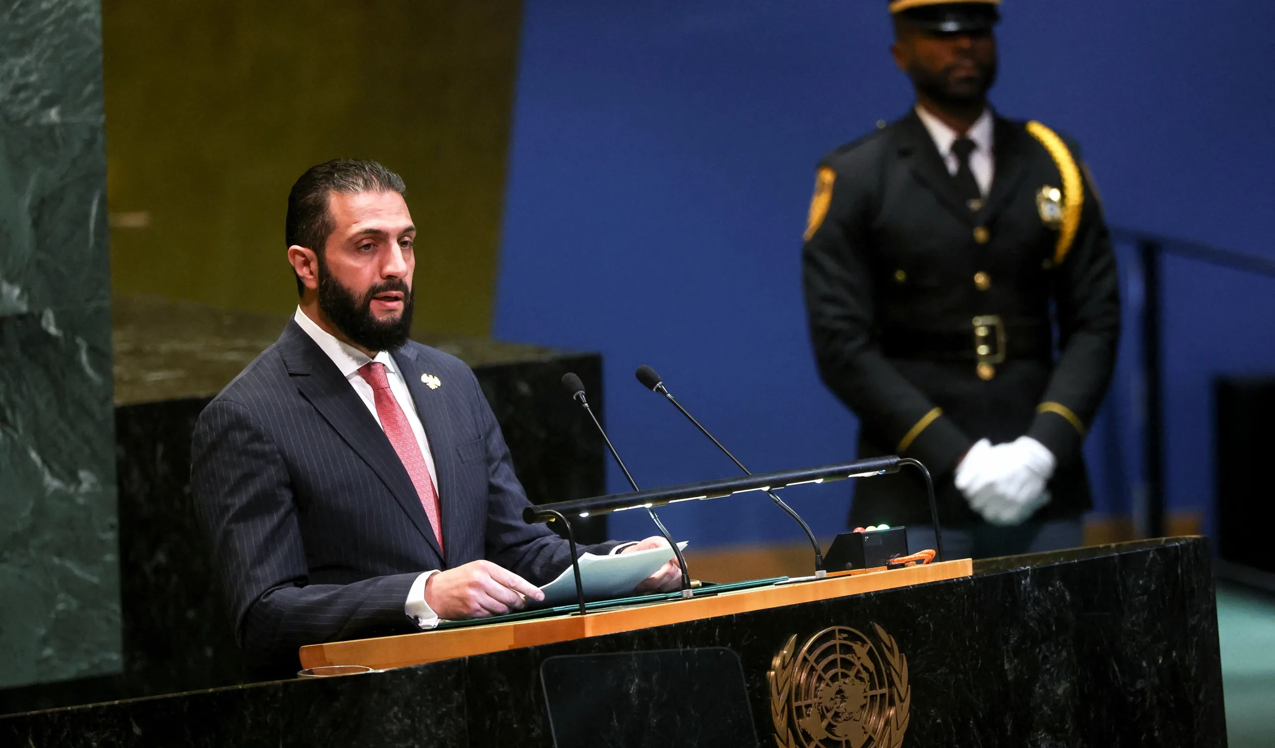 الرئيس السوري أحمد الشرع يدعو إلى دعم سوريا ومنع تقسيمها