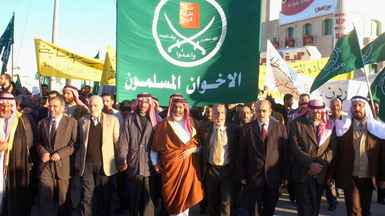 مسيرة للإخوان المسلمين في الاردن