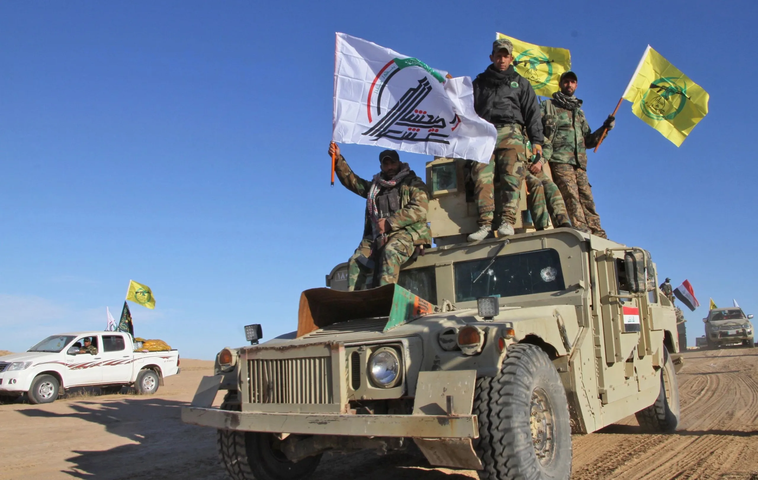 عناصر من الميليشيات العراقية ضمن الحشد الشعبي