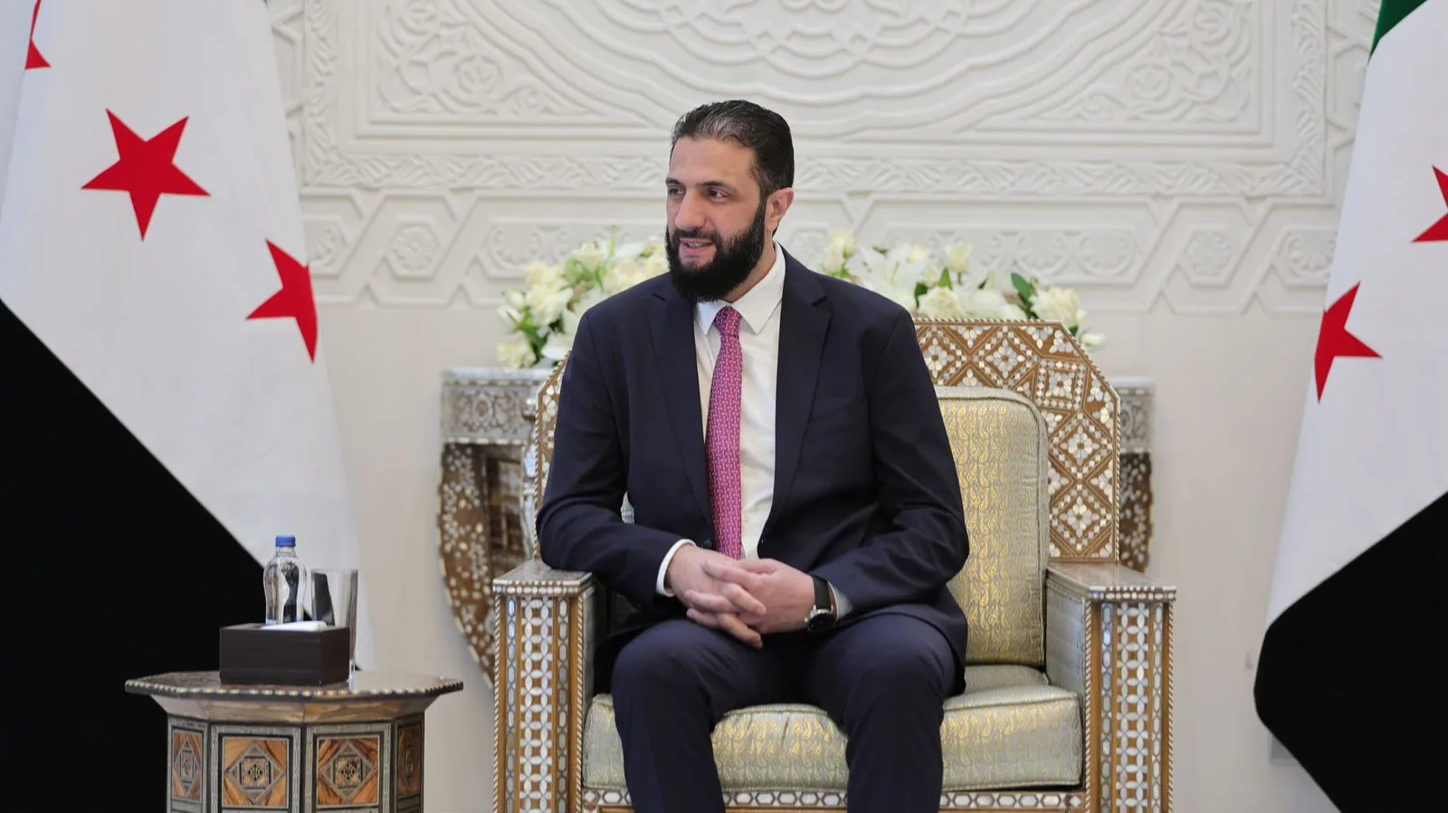 الرئيس السوري أحمد الشرع