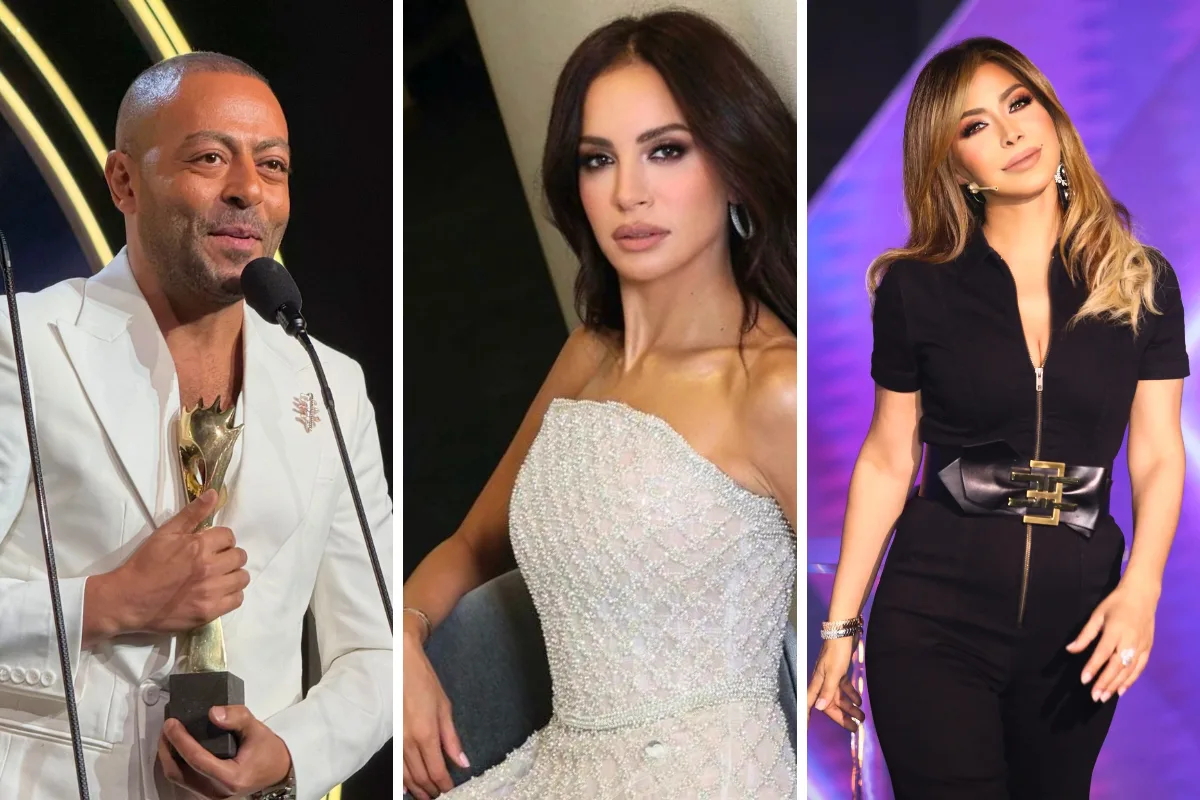 تكريم نجوم الغناء آمال ماهر ونوال الزغبي وتامر عاشور في المقدمة
