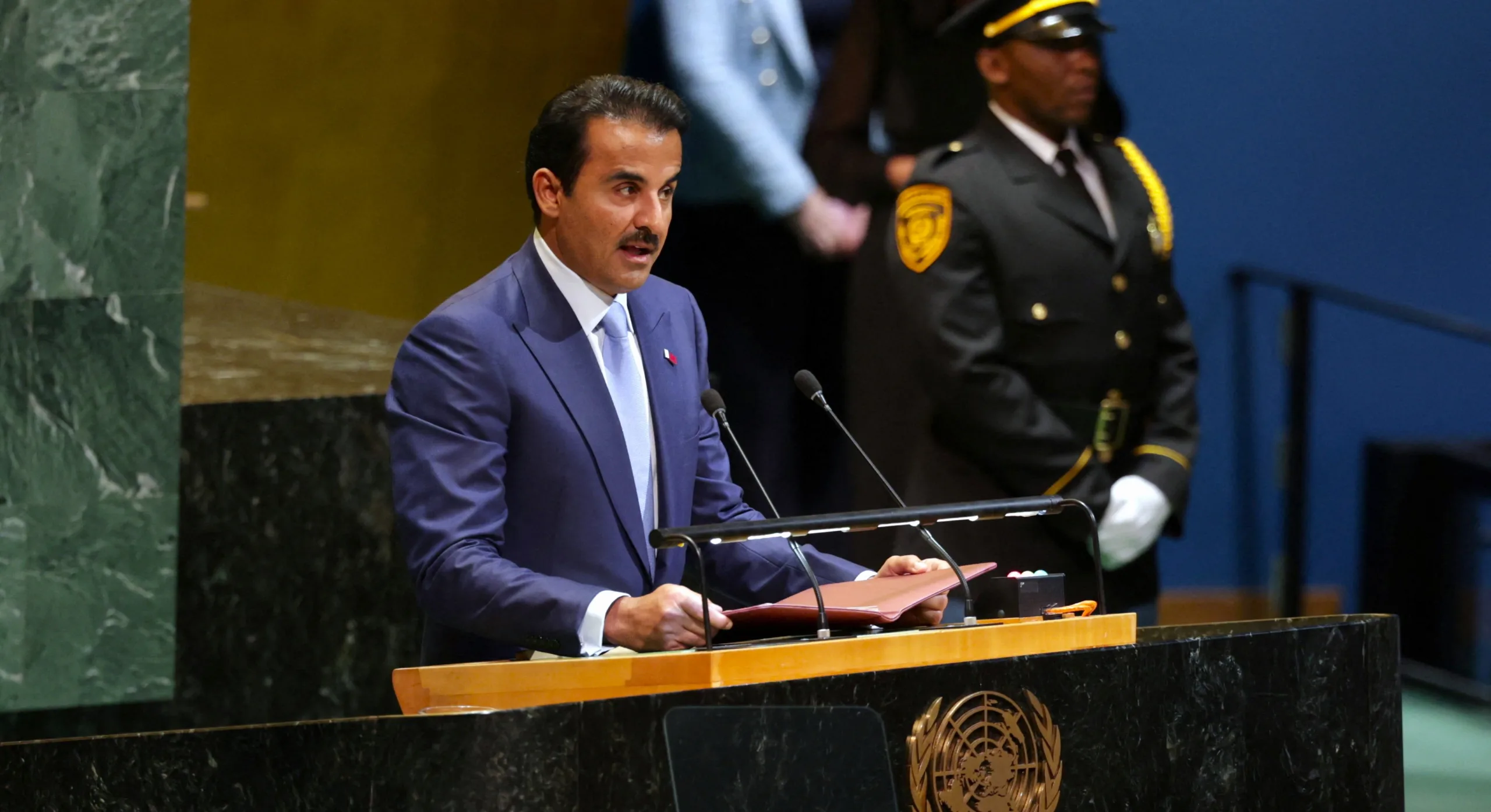 أمير قطر يشدد على محاربة العدوان الإسرائيلي ويكشف مخططات نتنياهو في المنطقة