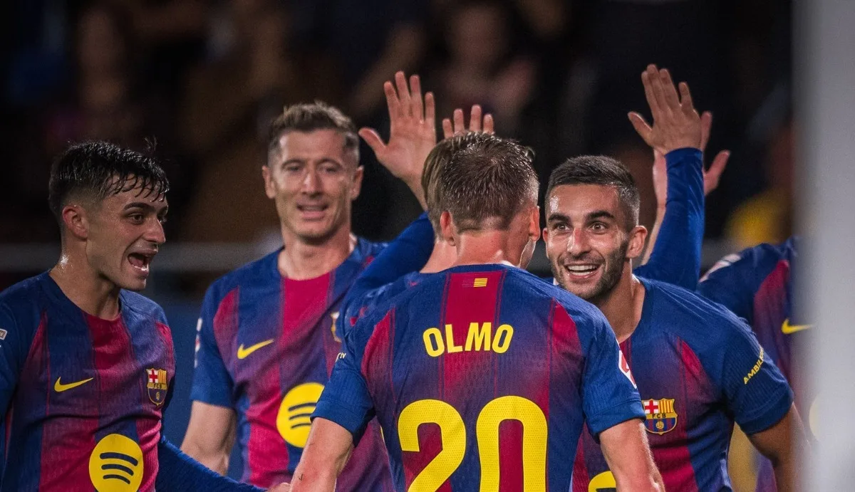 برشلونة يحقق انتصاره الرابع ويستمر في مطاردة الصدارة بعد اكتساح خيتافي