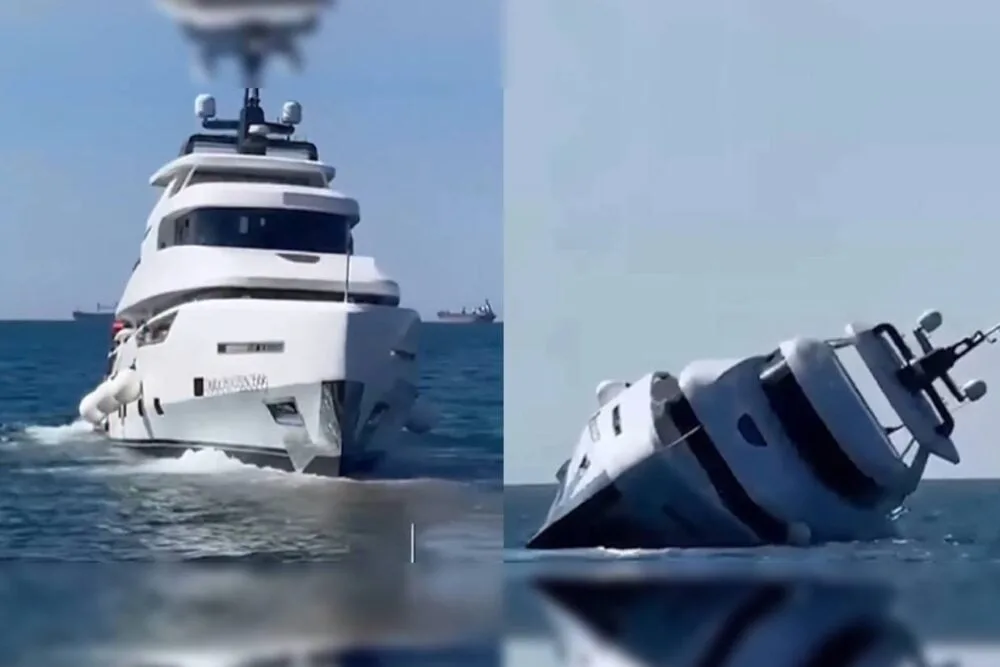 غرق اليخت Dolce Vento قبالة سواحل تركيا