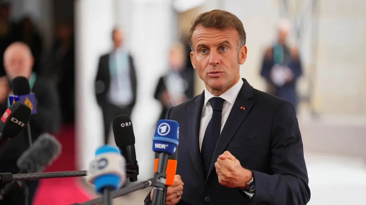 الرئيس الفرنسي إيمانويل ماكرون