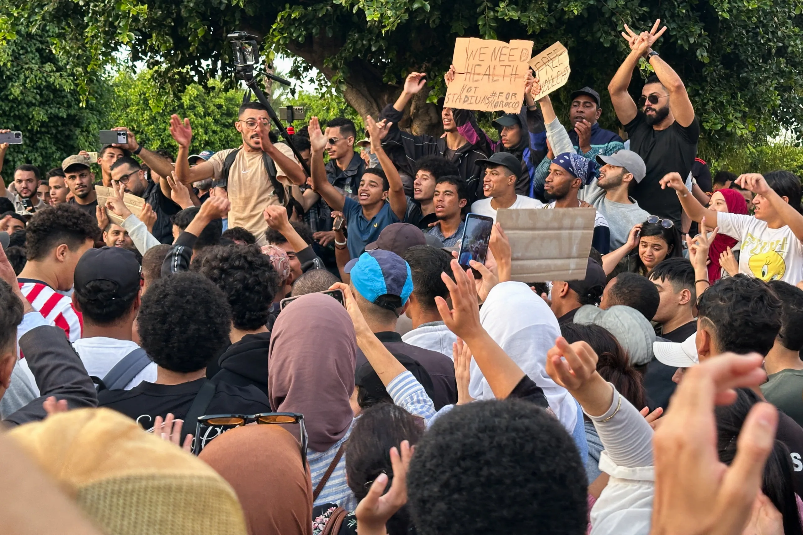 احتجاجات المغرب: حركة “جيل زد 212” تطالب باستقالة الحكومة