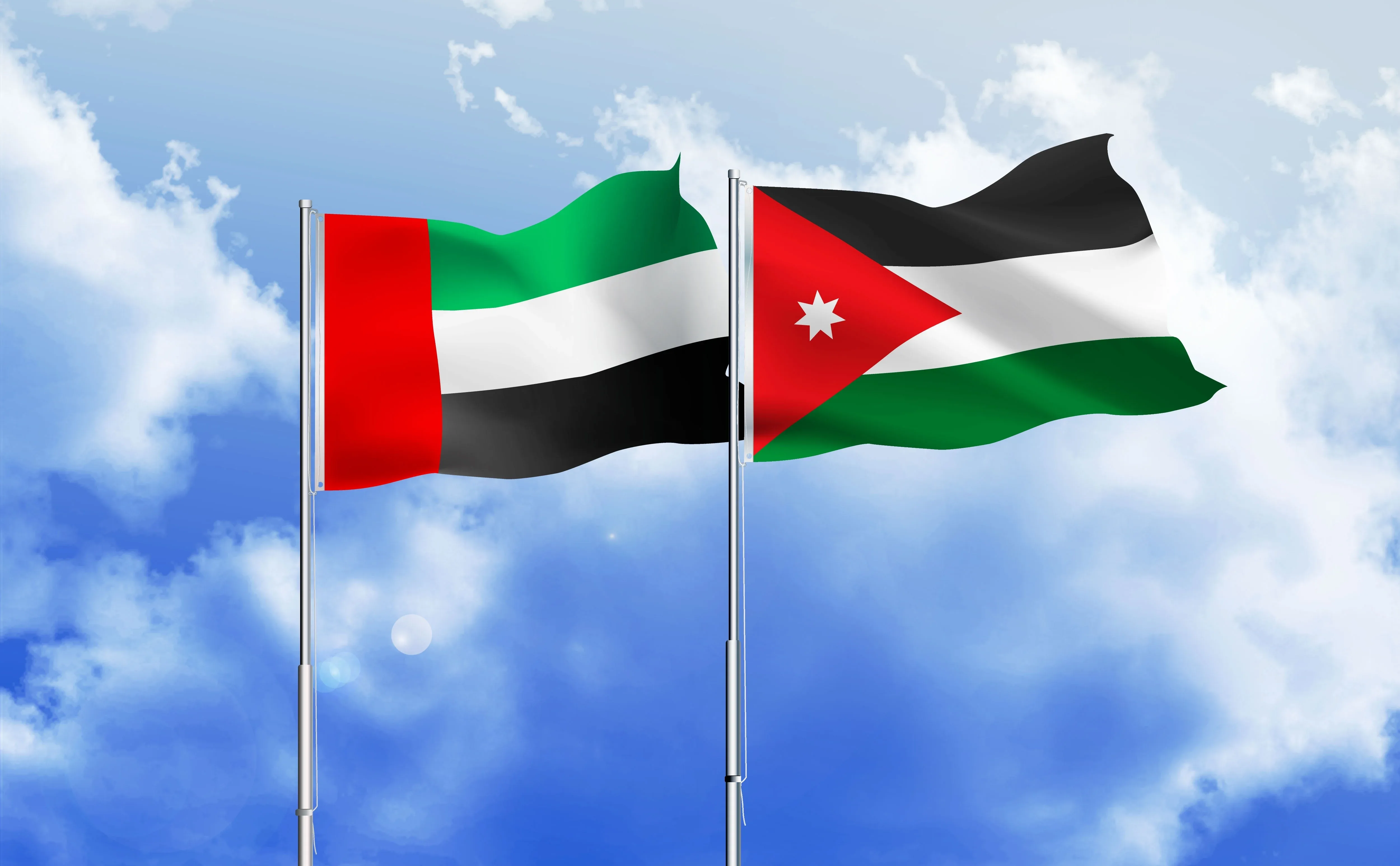 رئيس الإمارات وملك الأردن يبحثان هاتفياً مستجدات الأوضاع الإقليمية