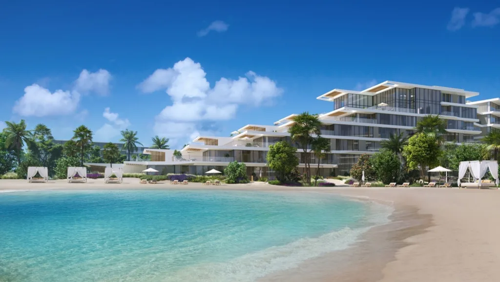 مسجد عصري في قلب نخلة جبل علي مع تصميم إسلامي حديث