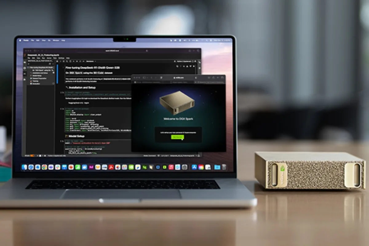 إطلاق جهاز DGX Spark للذكاء الاصطناعي