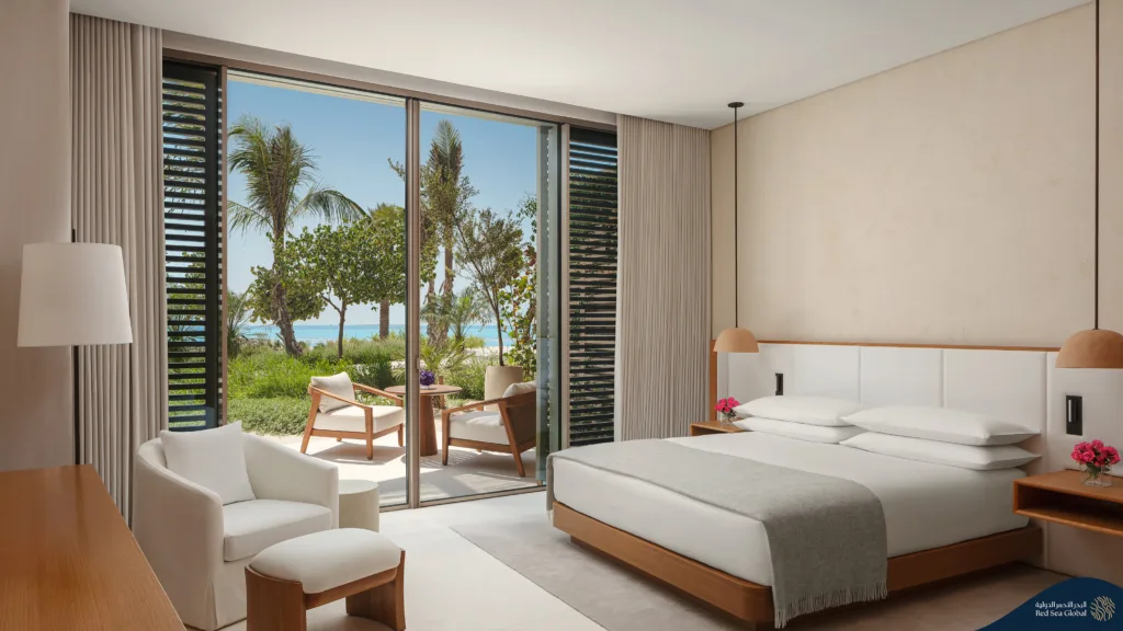 صورة من داخل المنتجع