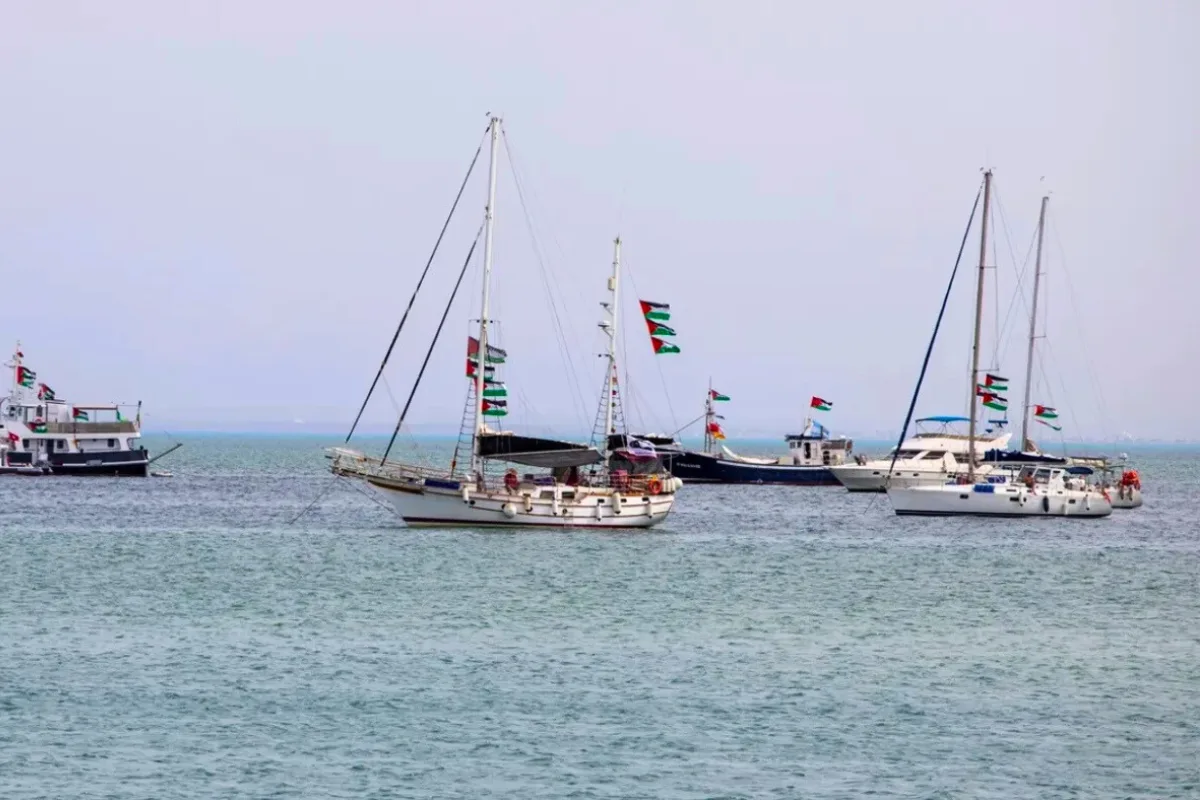 ردود فعل على اعتراض إسرائيل لأسطول الصمود العالمي المتجه لغزة