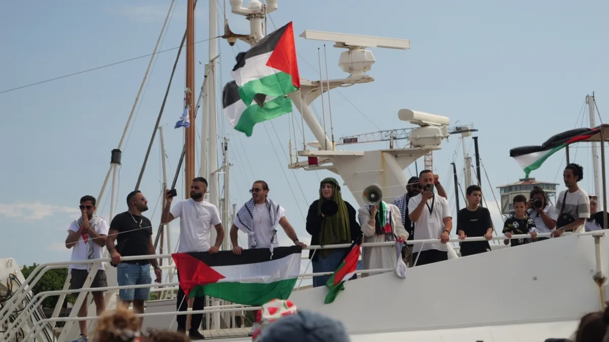 هجوم على أسطول الحرية المتجه إلى غزة