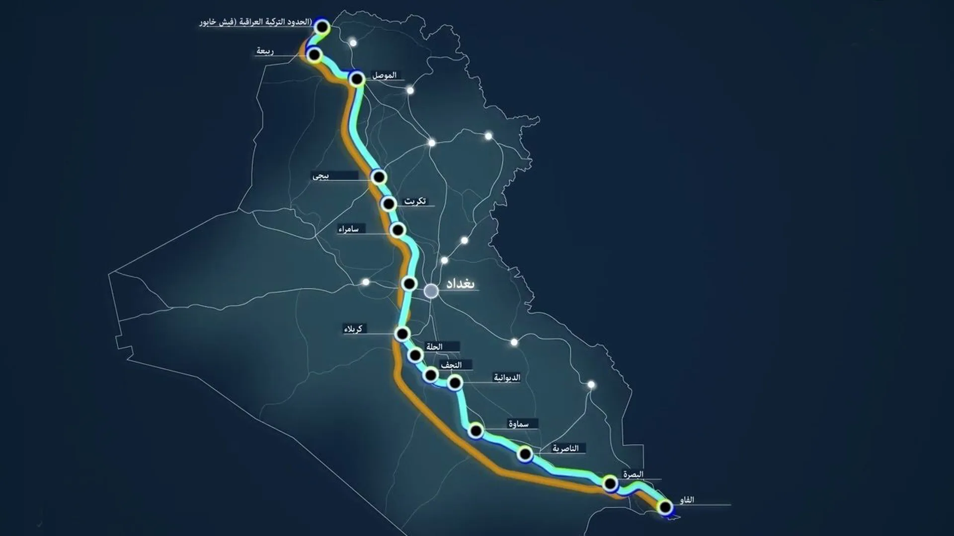 العراق يعتمد على شركة أميركية في تمويل وإدارة “طريق التنمية”