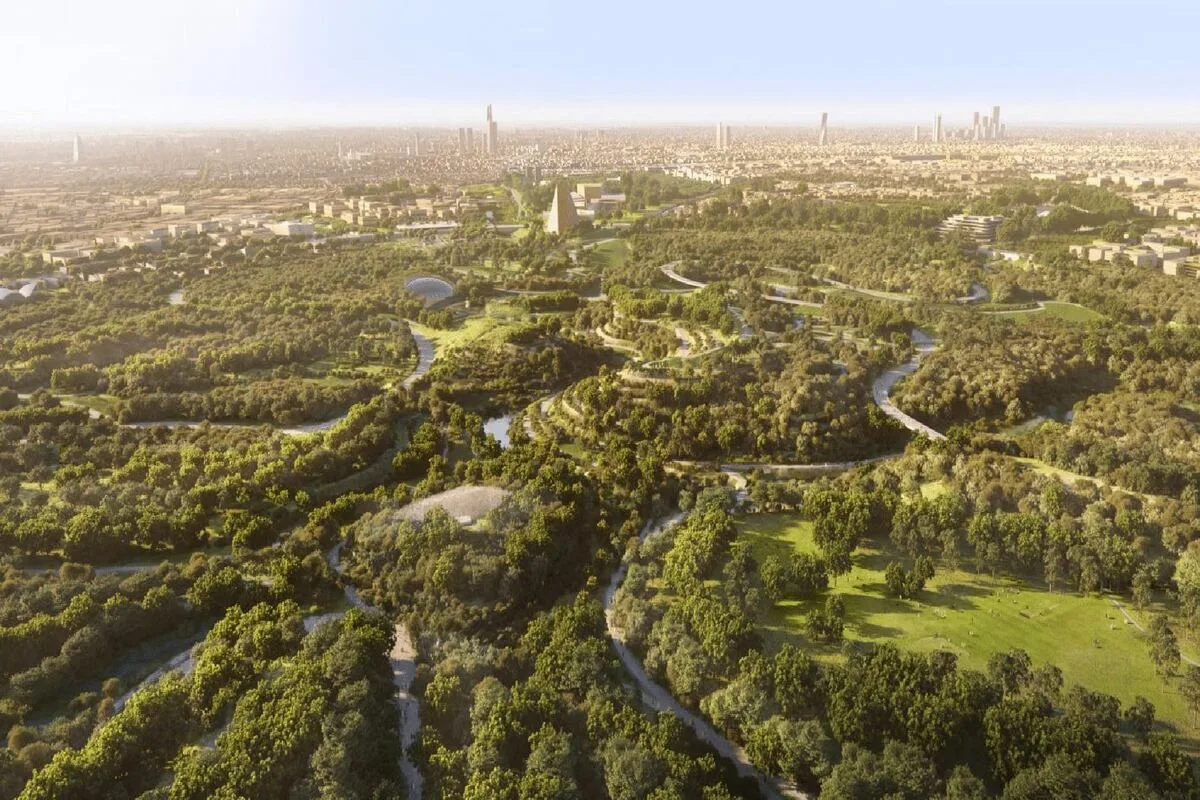 مشروع حي حضري متعدد الاستخدامات في حديقة الملك سلمان