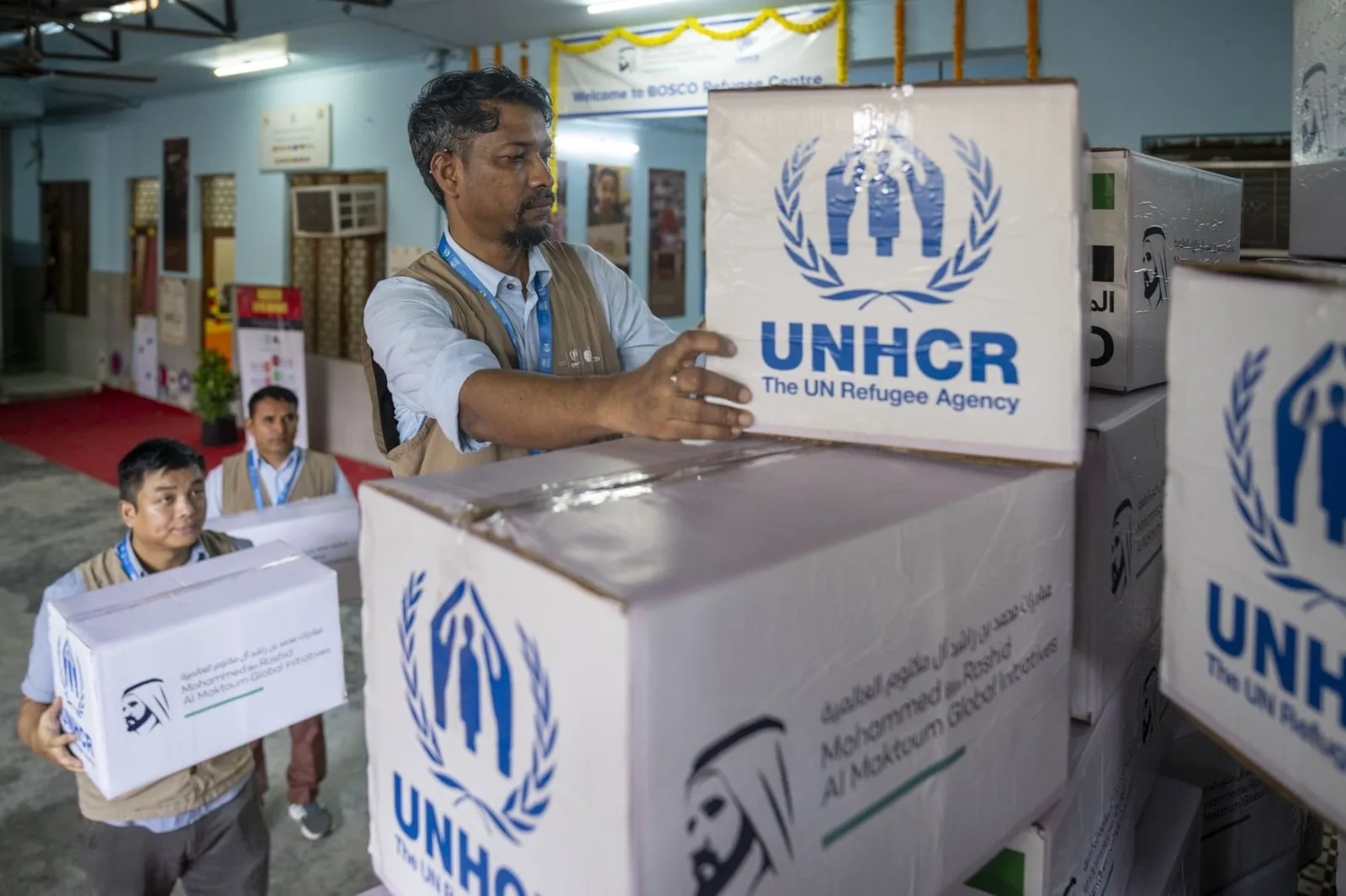 مبادرات محمد بن راشد تواصل جهودها الإنسانية لدعم اللاجئين حول العالم