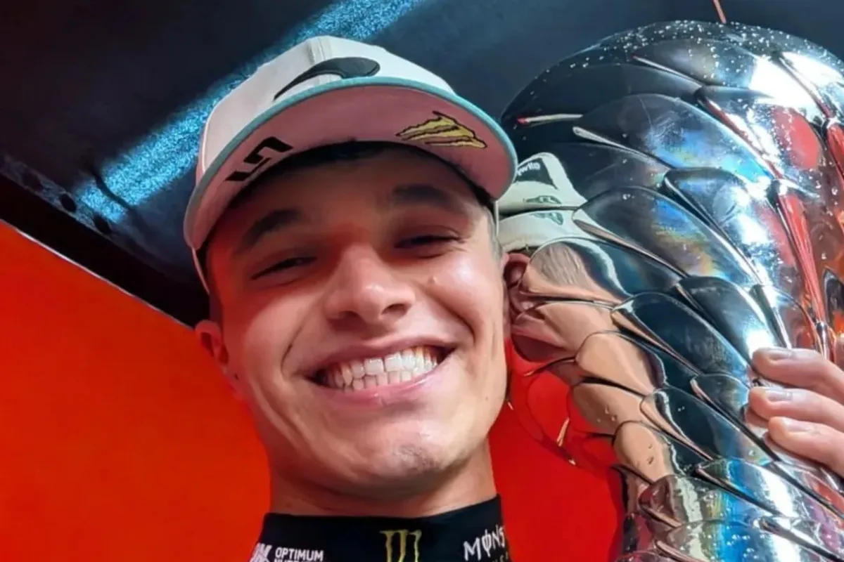 نوريس يفوز بسباق فورمولا 1 البرازيلي ويتصدر الترتيب بفارق 24 نقطة